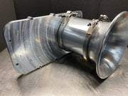 Apex Diesel 7" Billet Air Shutoff  With Machined in Compressor Guard with 10" Velocity Stack
