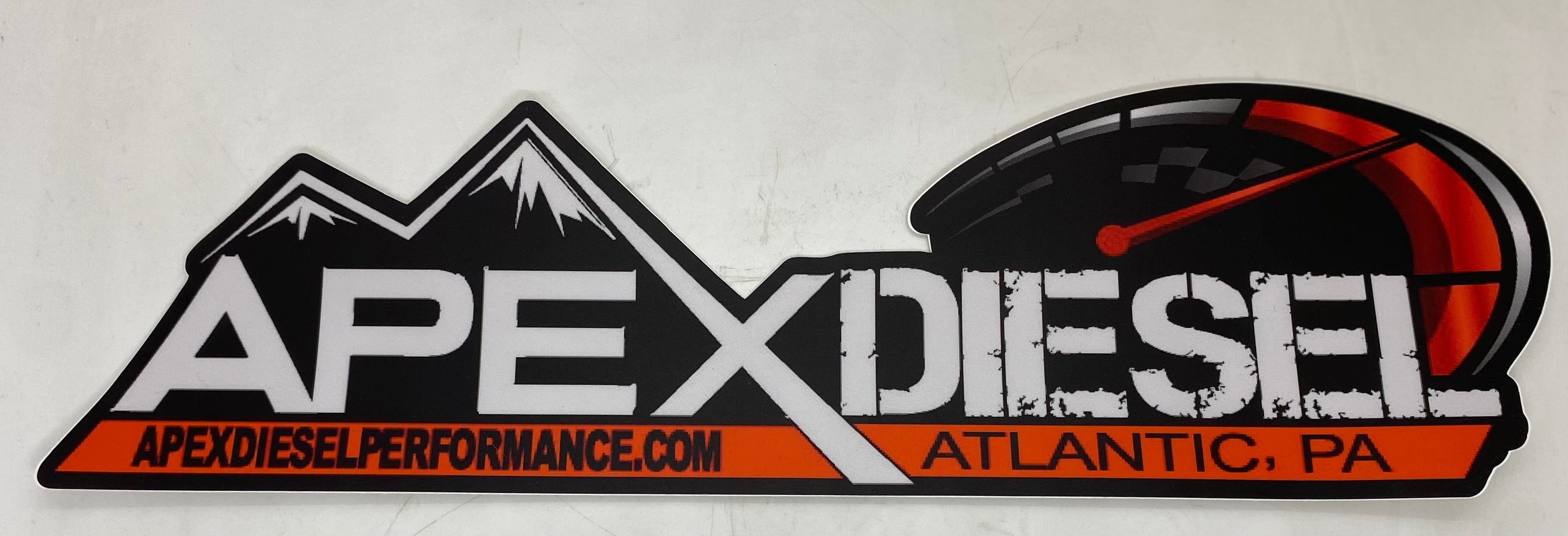 Apex Diesel Large Sticker