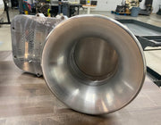 Apex Diesel Billet Air shut off Machined in Compressor Guard with 9" Velocity Stack