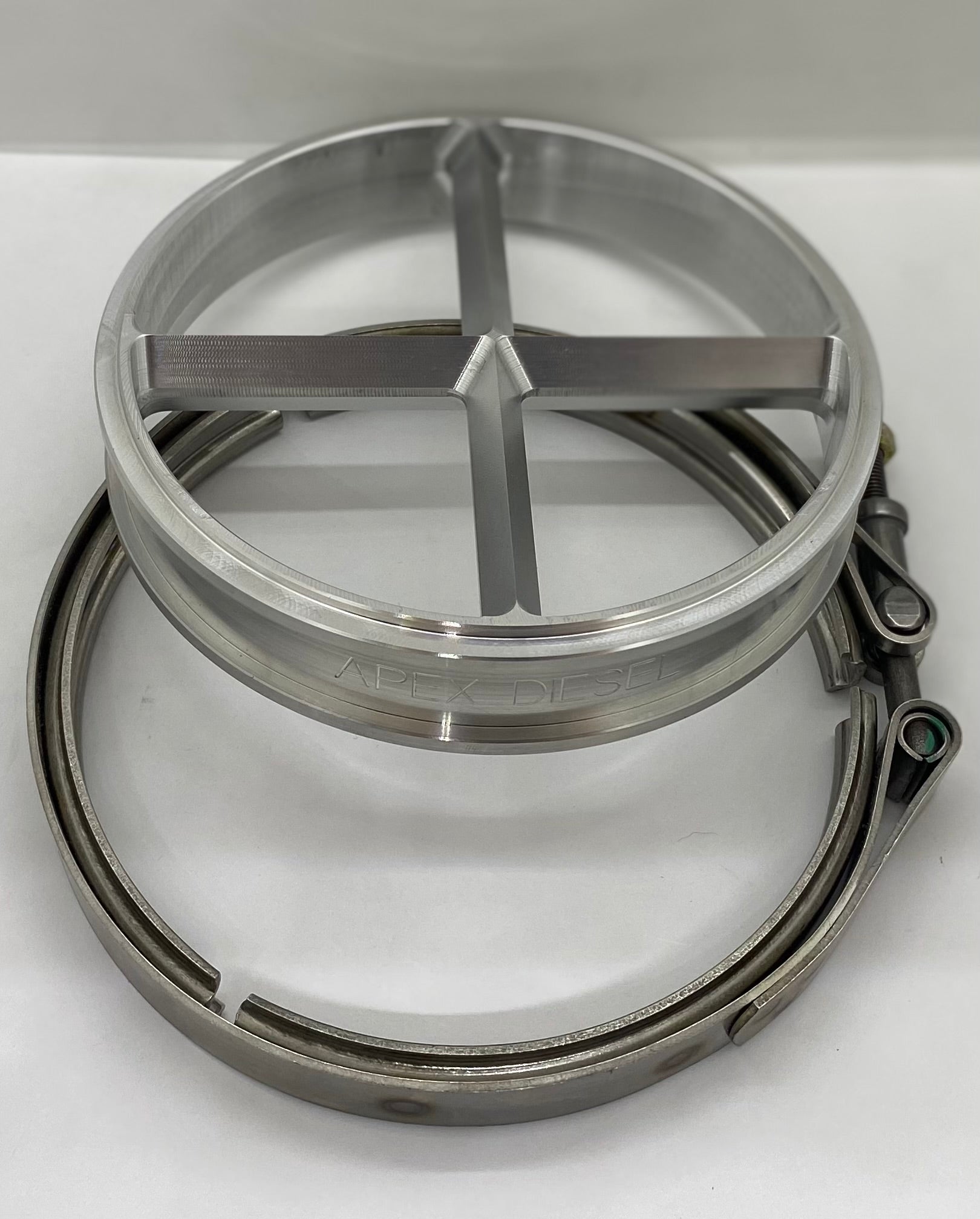 Apex Diesel 5.5" Compressor Guard PN-CG-5500-1 With R.G. Ray Clamp