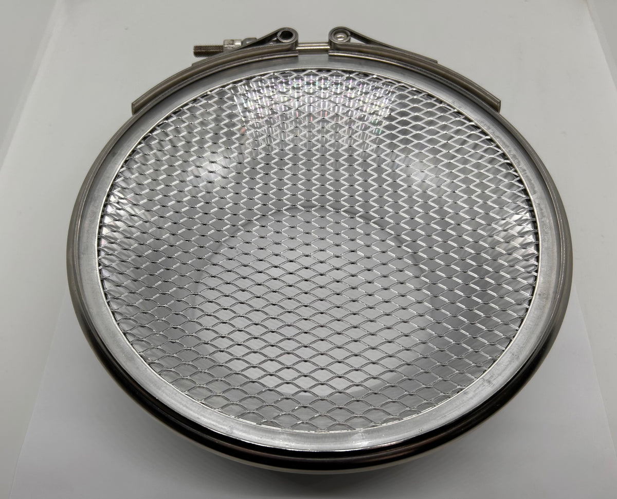 8" Billet Velocity Stack With Screen and Clamp