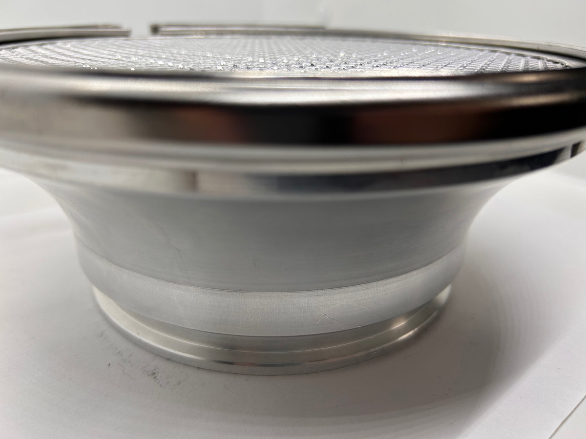 8" Billet Velocity Stack With Screen and Clamp