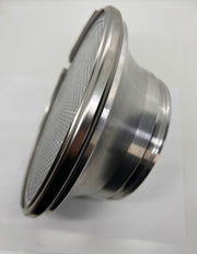 8" Billet Velocity Stack With Screen and Clamp