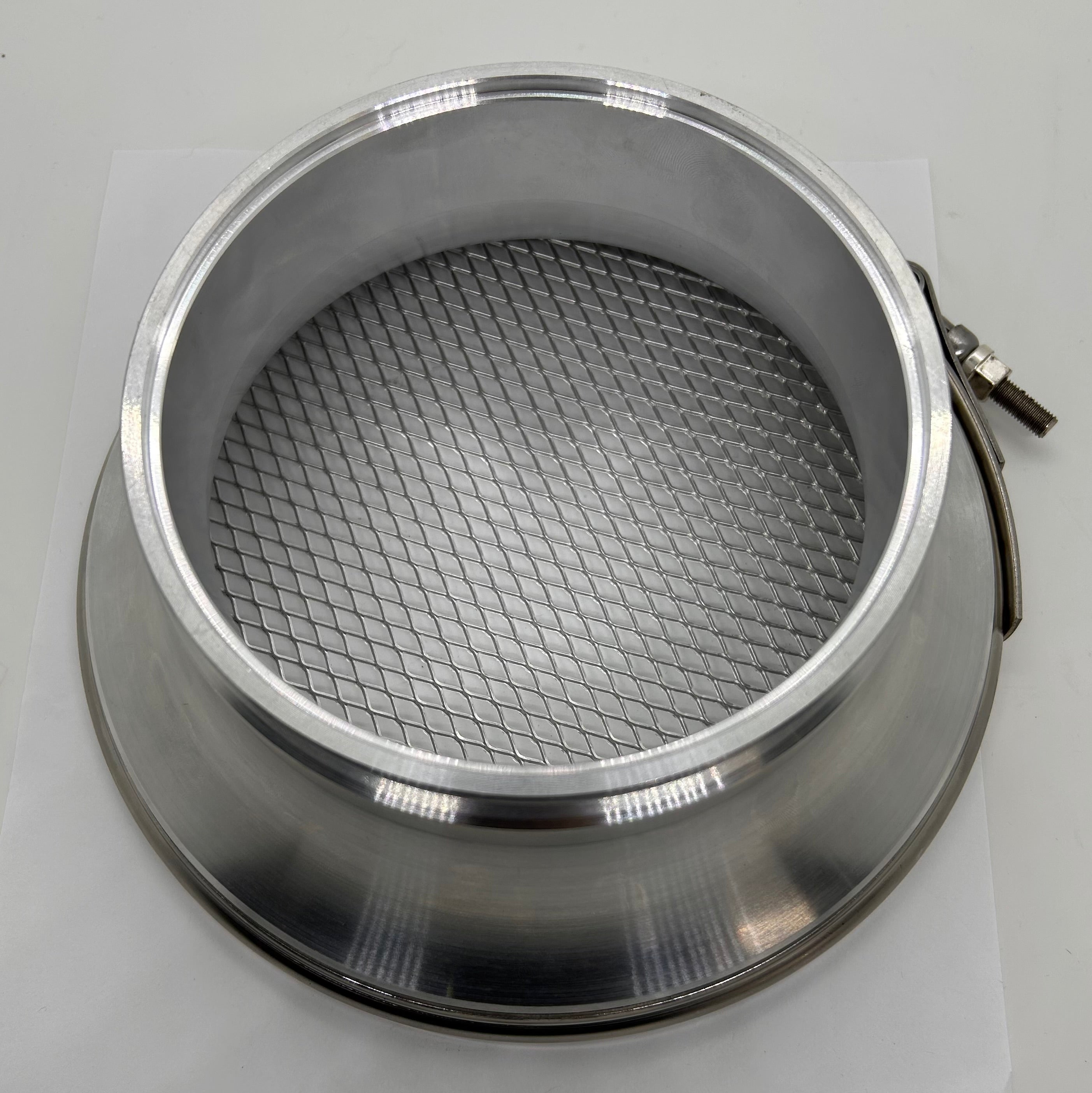 8" Billet Velocity Stack With Screen and Clamp