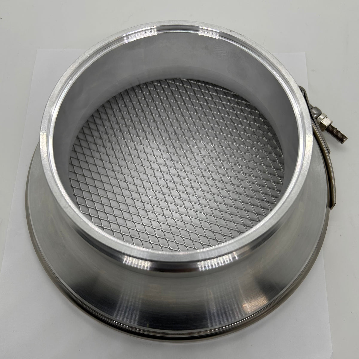 8" Billet Velocity Stack With Screen and Clamp