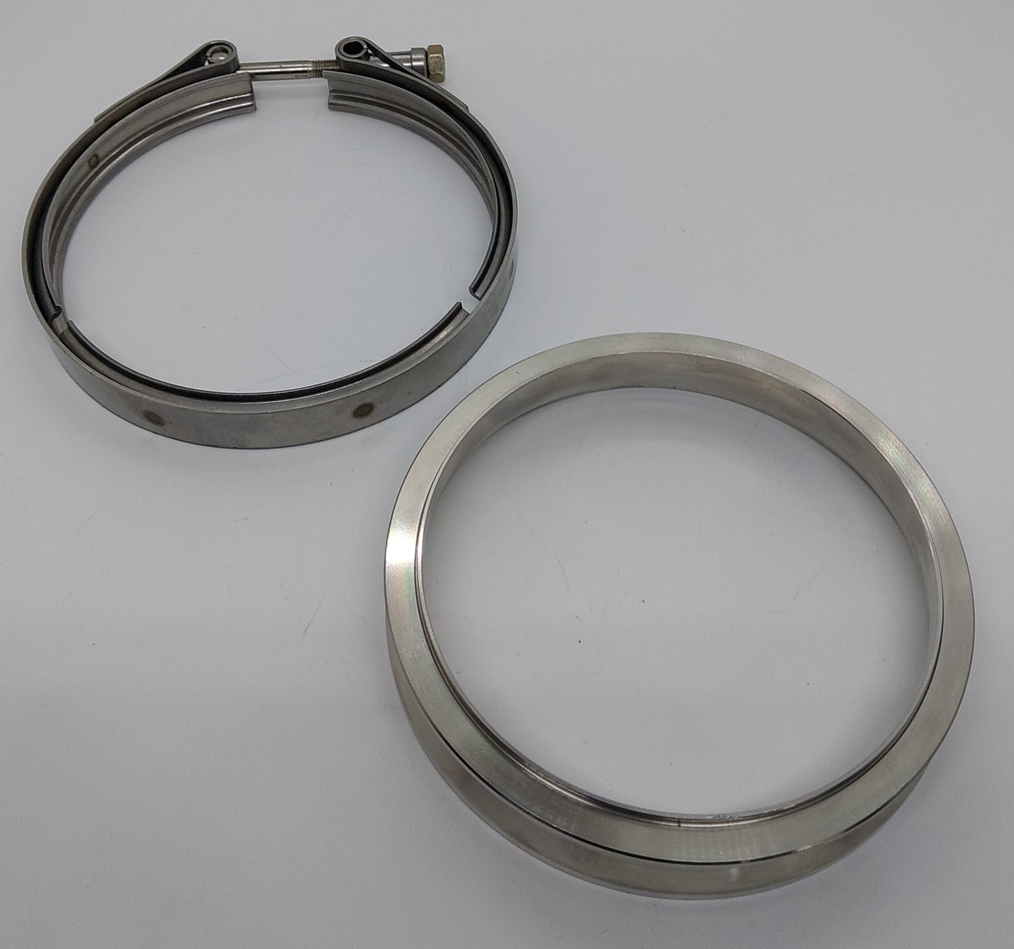 Apex Diesel GT50/GT55/GT57 Billet Down Pipe Flange with Clamp.