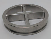 Apex Diesel Billet Stainless Turbine Wheel Cross Guard / Cross Bolt 5.160″ Vband Weld Flange Adapter PN-5160-2