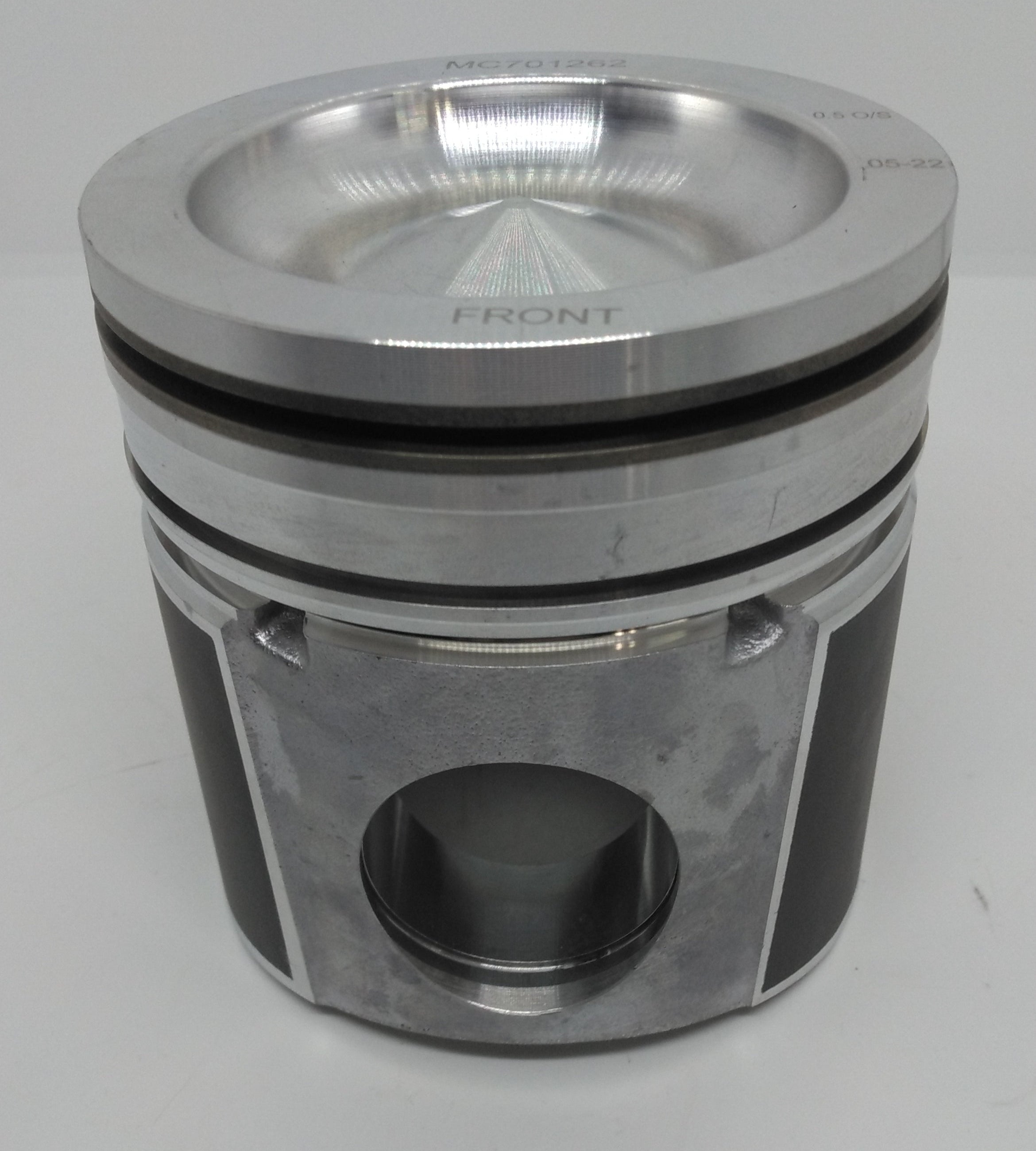 Hastings Pistons (+.020") with rings, Pins & Clips. Cummins 04.5 -07 5.9L 24V