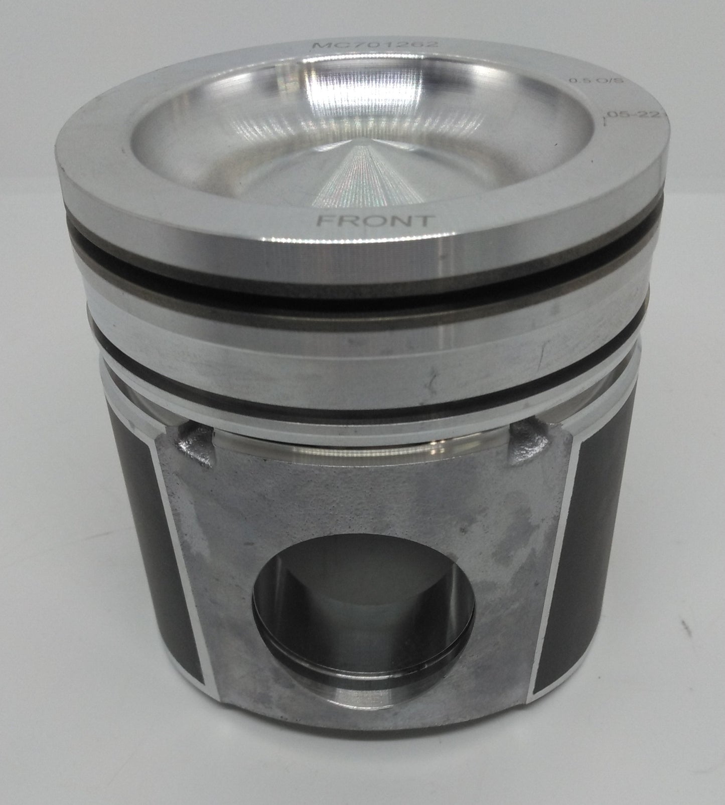 Hastings Pistons (+.020") with rings, Pins & Clips. Cummins 04.5 -07 5.9L 24V