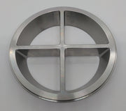 Apex Diesel Billet Stainless Steel Turbine Wheel Cross Guard adapter flange 5.160in to 6in Adapter PN-5160-AF-6