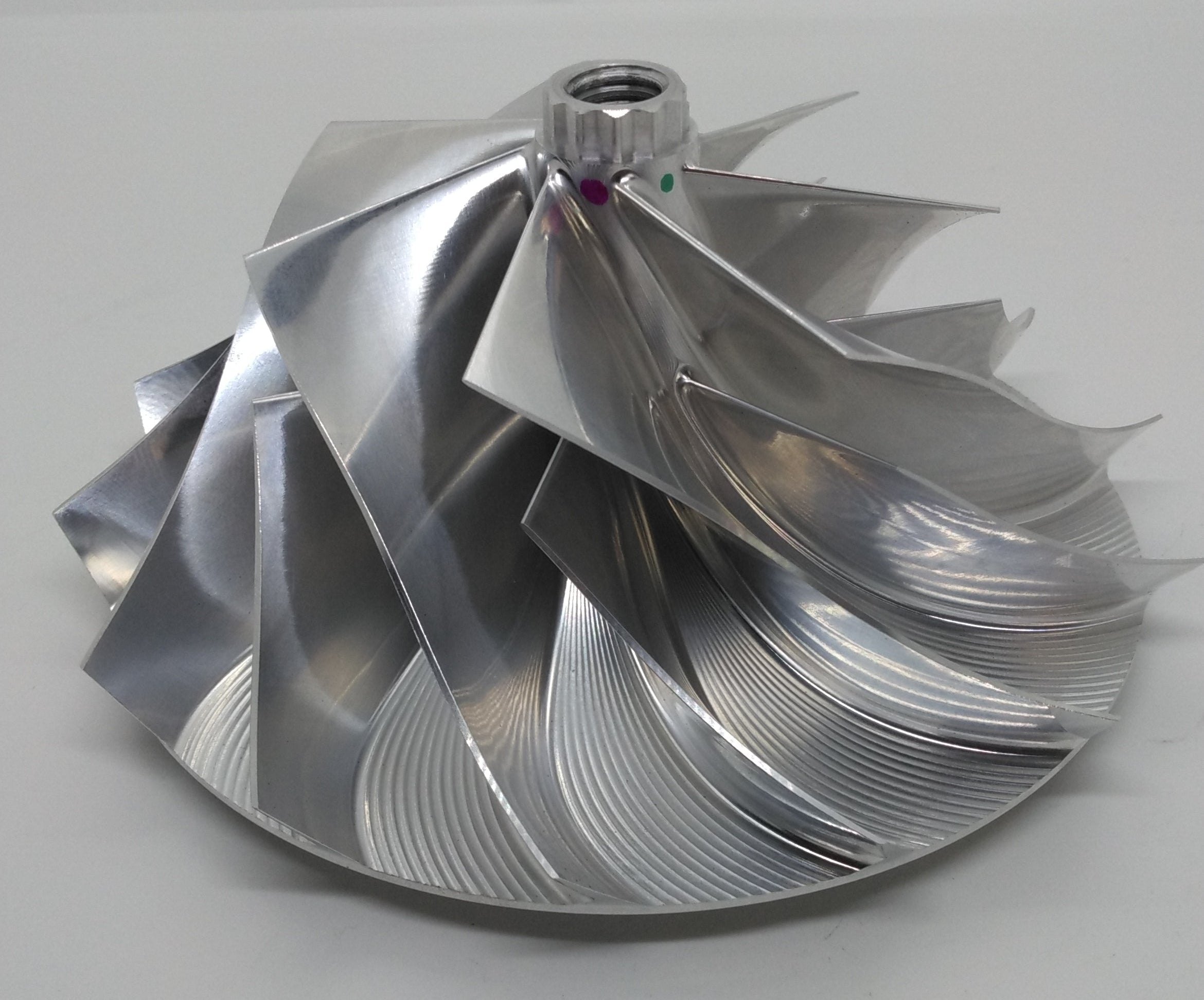 Apex Diesel GT55 94MM Billet Compressor Wheel.