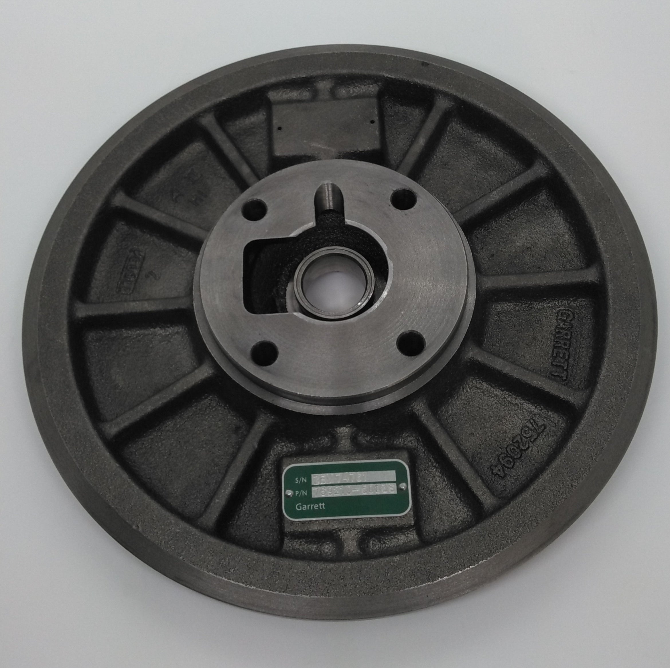 Garrett GT55 Cast Iron Backing Plate.