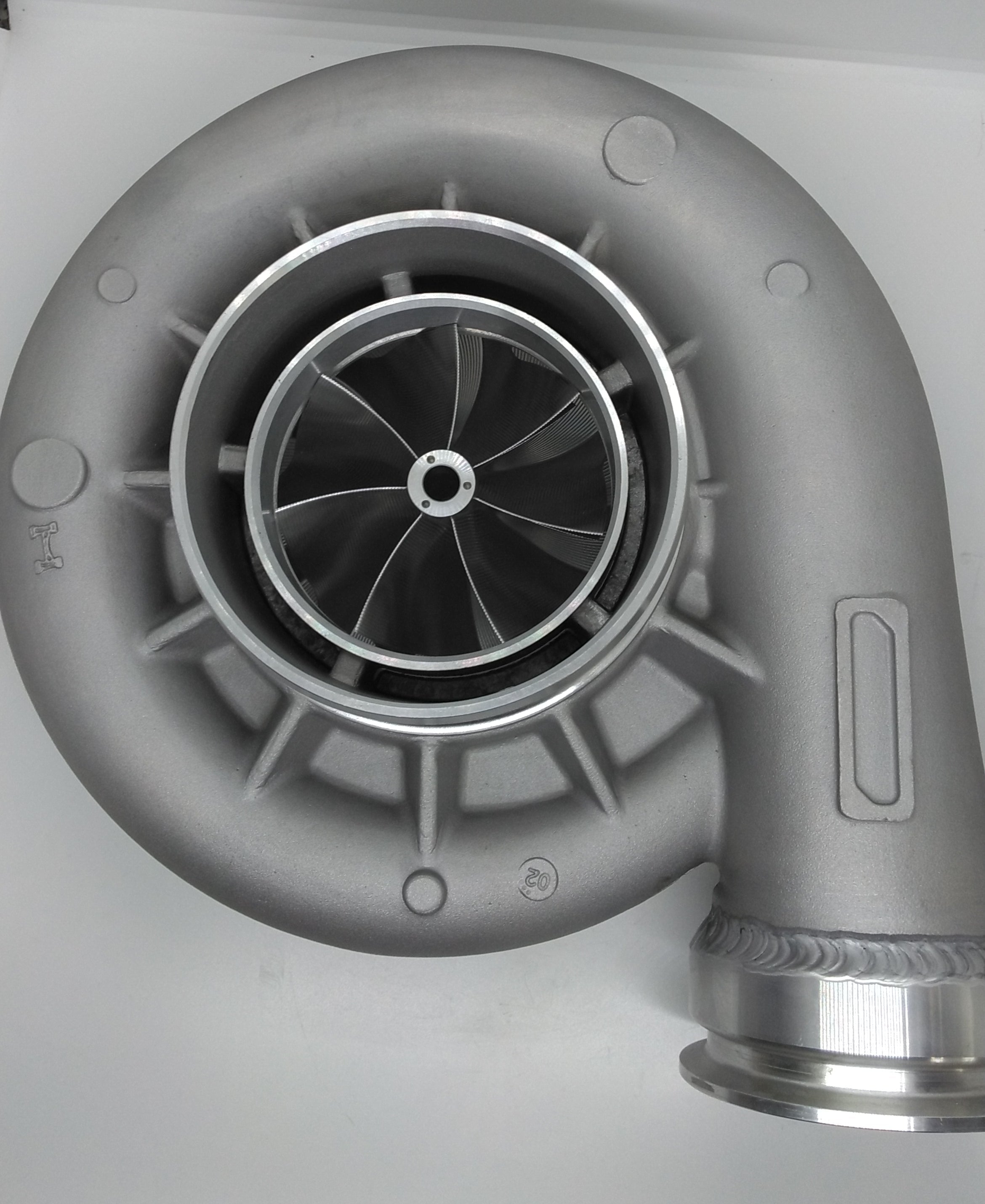 Apex Diesel Holset 4.1" HX82/ HC5A Billet Compressor Wheel And Cover