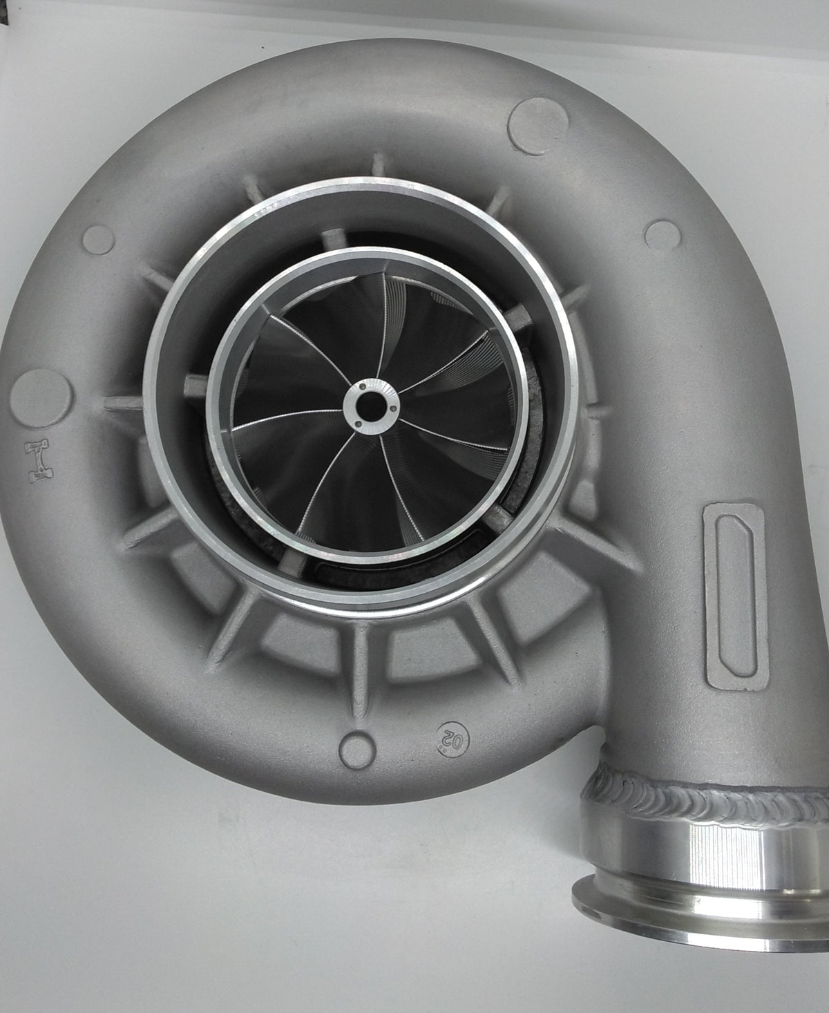 Apex Diesel Holset 4.1" HX82/ HC5A Billet Compressor Wheel And Cover