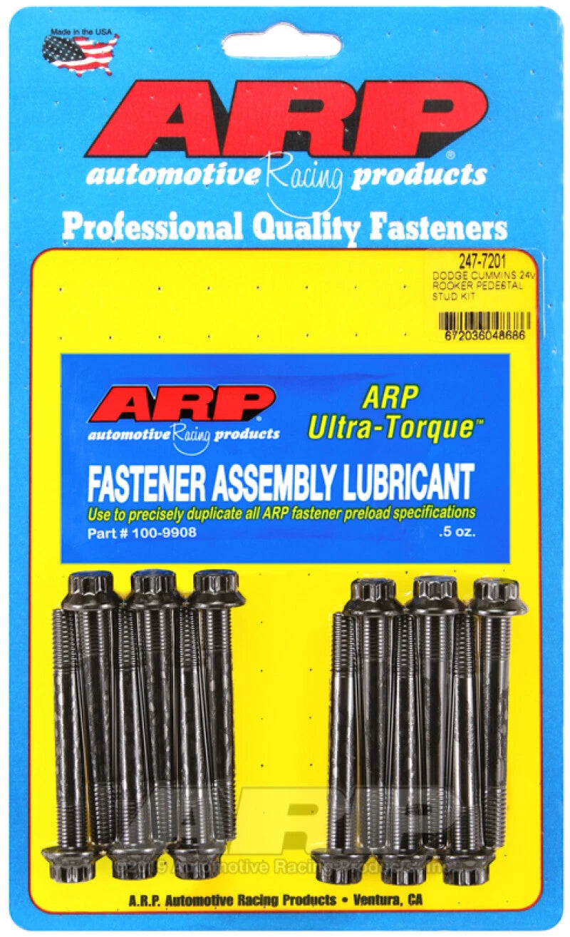 ARP 247-7201 Fits Cummins 24V Rocker Pedestal Stud Kit