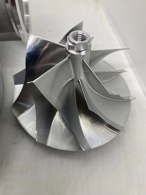 S480 5 Blade Billet Wheel and Race Cover