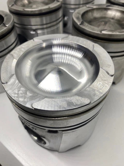 .050" Flycut 6.7 Cummins QSB Pistons +.020" Bore