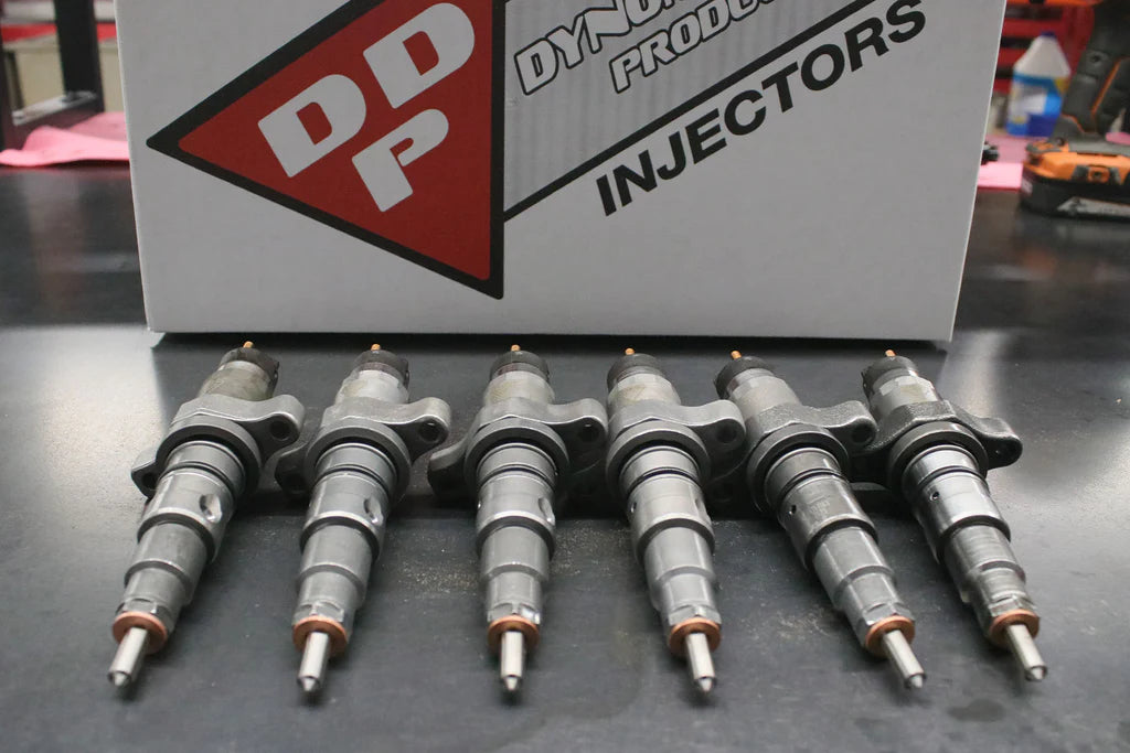 Dodge Cummins 03-04 Reman Injector Set 15 Percent Over 50hp Dynomite Diesel