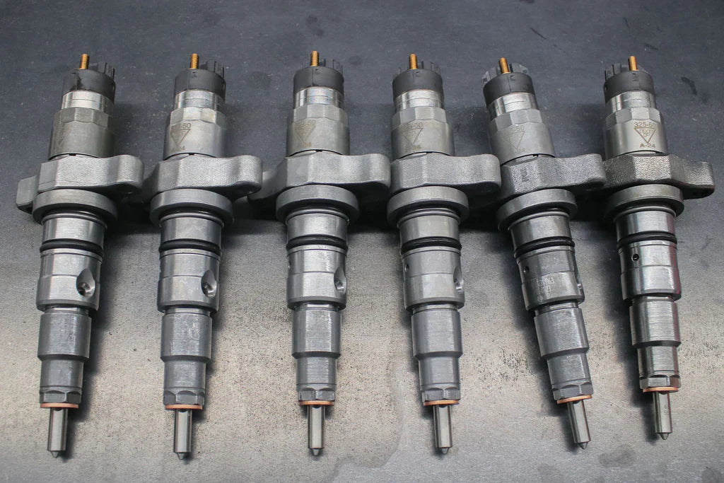 Dodge Cummins 03-04 Reman Injector Set 60 Percent Over 180hp Dynomite Diesel